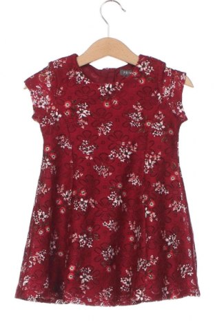 Детска рокля Primark, Размер 18-24m/ 86-98 см, Цвят Червен, Цена 17,69 лв.