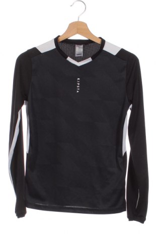 Детска спортна блуза Decathlon, Размер 11-12y/ 152-158 см, Цвят Черен, Цена 9,18 лв.