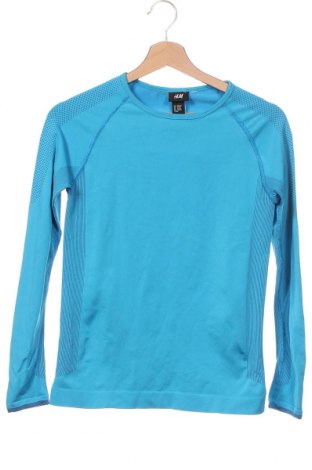 Dziecięca sportowa bluzka H&M, Rozmiar 12-13y/ 158-164 cm, Kolor Niebieski, Cena 20,79 zł