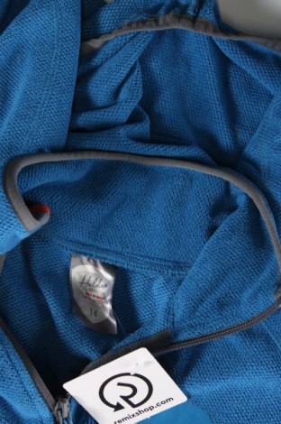 Детска спортна блуза Heldre, Размер 13-14y/ 164-168 см, Цвят Син, Цена 24,12 лв.