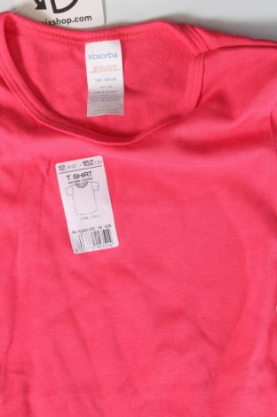 Детска тениска Absorba, Размер 11-12y/ 152-158 см, Цвят Розов, Цена 17,64 лв.