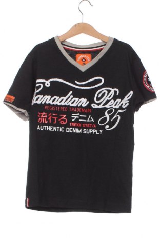 Детска тениска Canadian Peak, Размер 7-8y/ 128-134 см, Цвят Черен, Цена 21,06 лв.