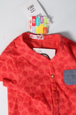 Детска тениска Dp...am, Размер 2-3m/ 56-62 см, Цвят Червен, Цена 11,22 лв.