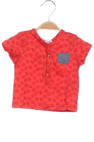 Детска тениска Dp...am, Размер 2-3m/ 56-62 см, Цвят Червен, Цена 12,58 лв.
