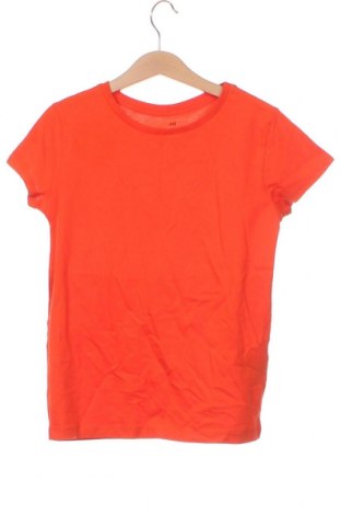 Детска тениска H&M, Размер 8-9y/ 134-140 см, Цвят Оранжев, Цена 9,80 лв.