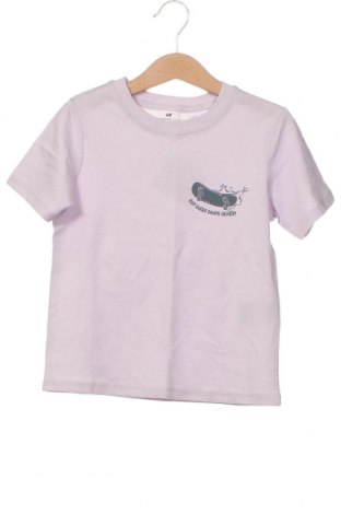 Παιδικό μπλουζάκι H&M, Μέγεθος 2-3y/ 98-104 εκ., Χρώμα Βιολετί, Τιμή 5,91 €