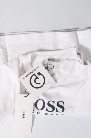 Kinder T-Shirt Hugo Boss, Größe 6-9m/ 68-74 cm, Farbe Weiß, Preis 42,86 €