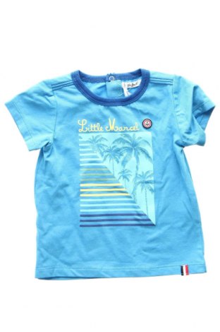 Dziecięcy T-shirt Little Marcel, Rozmiar 6-9m/ 68-74 cm, Kolor Niebieski, Cena 30,81 zł