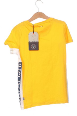 Dětské tričko  Napapijri, Velikost 7-8y/ 128-134 cm, Barva Žlutá, Cena  790,00 Kč