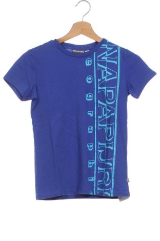 Kinder T-Shirt Napapijri, Größe 9-10y/ 140-146 cm, Farbe Blau, Preis 29,52 €