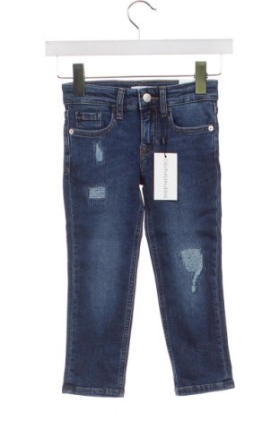 Детски дънки Calvin Klein Jeans, Размер 3-4y/ 104-110 см, Цвят Син, Цена 105,73 лв.