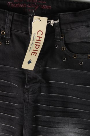 Dziecięce jeansy Chipie, Rozmiar 15-18y/ 170-176 cm, Kolor Czarny, Cena 22,02 zł