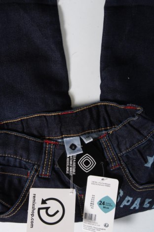 Dziecięce jeansy Grain De Ble, Rozmiar 18-24m/ 86-98 cm, Kolor Niebieski, Cena 28,31 zł