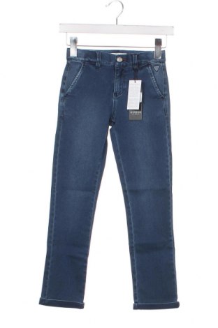 Dziecięce jeansy Guess, Rozmiar 7-8y/ 128-134 cm, Kolor Niebieski, Cena 110,08 zł