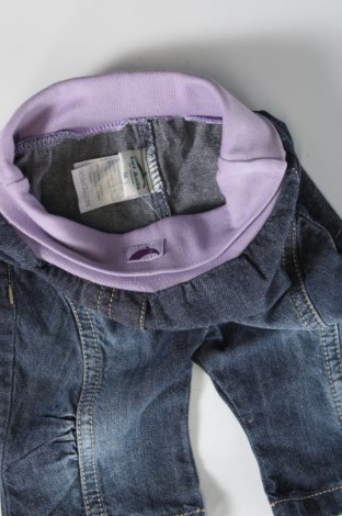Dziecięce jeansy Sanetta, Rozmiar 1-2m/ 50-56 cm, Kolor Niebieski, Cena 15,33 zł