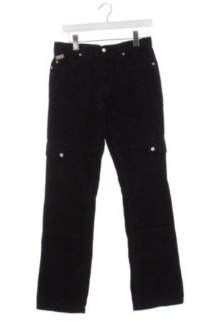 Pantaloni de catifea reiată, pentru copii, Mărime 14-15y/ 168-170 cm, Culoare Albastru, Preț 32,43 Lei