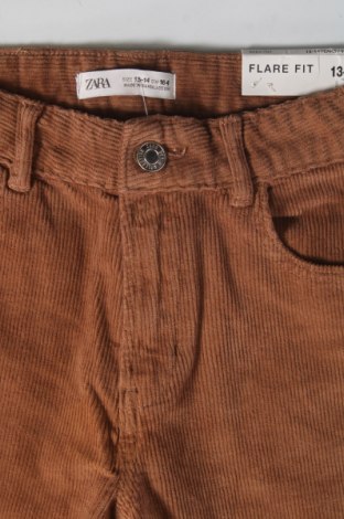 Детски джинси Zara, Размер 13-14y/ 164-168 см, Цвят Кафяв, Цена 12,98 лв.