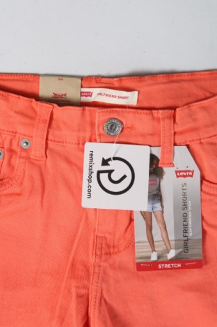 Παιδικό κοντό παντελόνι Levi's, Μέγεθος 11-12y/ 152-158 εκ., Χρώμα Πορτοκαλί, Τιμή 16,29 €
