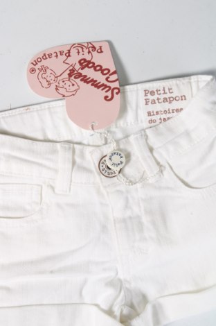 Kinder Shorts Petit Patapon, Größe 2-3y/ 98-104 cm, Farbe Weiß, Preis 30,41 €