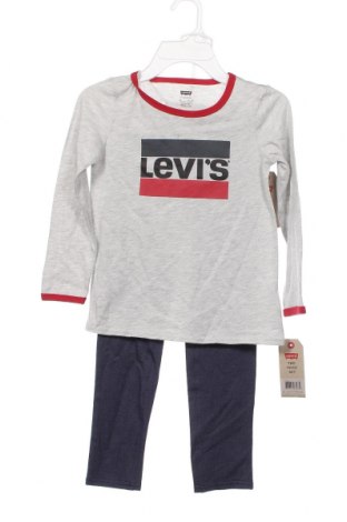 Детски комплект Levi's, Размер 5-6y/ 116-122 см, Цвят Многоцветен, Цена 91,63 лв.