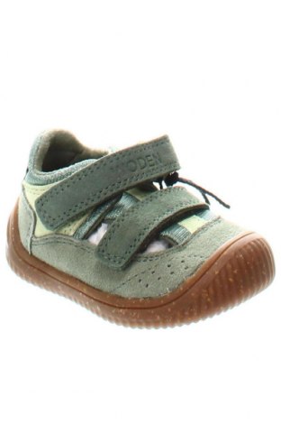 Παιδικά παπούτσια Woden, Μέγεθος 19, Χρώμα Πράσινο, Τιμή 40,83 €