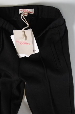 Παιδικό παντελόνι Du Pareil Au Meme, Μέγεθος 3-4y/ 104-110 εκ., Χρώμα Μαύρο, Τιμή 35,57 €