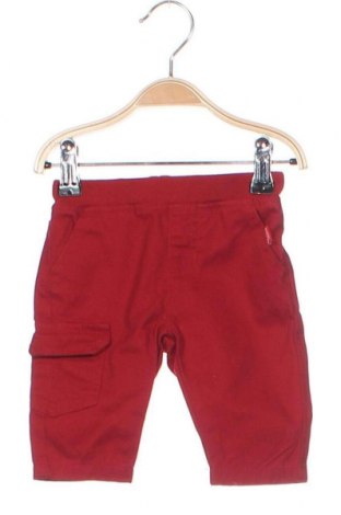 Детски панталон Du Pareil Au Meme, Размер 2-3m/ 56-62 см, Цвят Червен, Цена 8,96 лв.