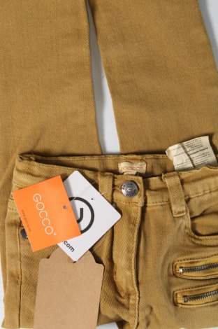 Pantaloni pentru copii Gocco, Mărime 2-3y/ 98-104 cm, Culoare Galben, Preț 69,87 Lei