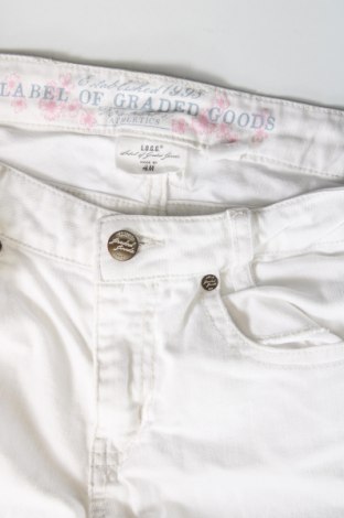 Pantaloni pentru copii H&M L.O.G.G., Mărime 13-14y/ 164-168 cm, Culoare Alb, Preț 82,24 Lei