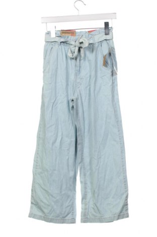 Pantaloni pentru copii Pepco, Mărime 11-12y/ 152-158 cm, Culoare Albastru, Preț 44,08 Lei