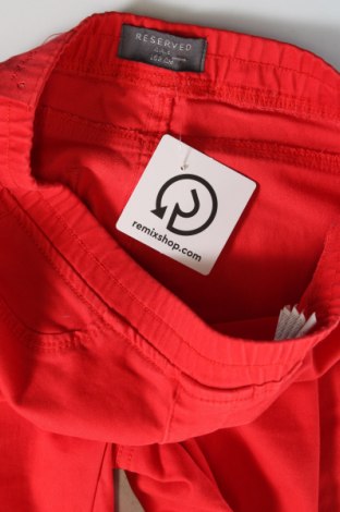 Детски панталон Reserved, Размер 10-11y/ 146-152 см, Цвят Червен, Цена 10,00 лв.