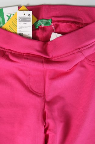 Παιδικό παντελόνι United Colors Of Benetton, Μέγεθος 10-11y/ 146-152 εκ., Χρώμα Ρόζ , Τιμή 40,72 €