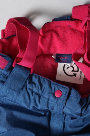 Pantaloni pentru copii pentru sporturi de iarnă Y.F.K., Mărime 10-11y/ 146-152 cm, Culoare Albastru, Preț 44,41 Lei