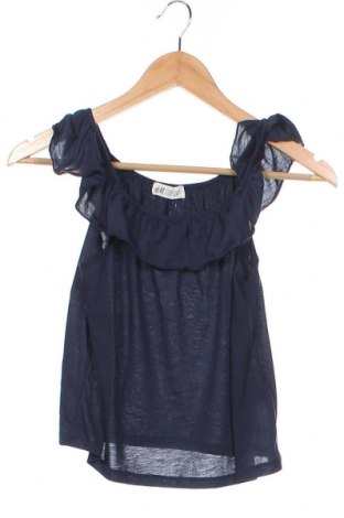 Μπλουζάκι αμάνικο παιδικό H&M, Μέγεθος 8-9y/ 134-140 εκ., Χρώμα Μπλέ, Τιμή 4,80 €
