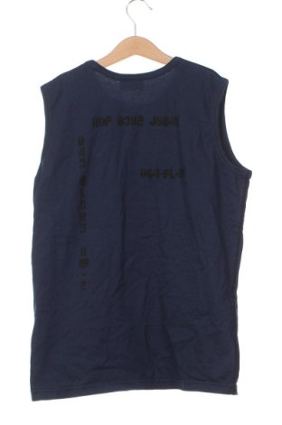 Μπλουζάκι αμάνικο παιδικό Vintage, Μέγεθος 12-13y/ 158-164 εκ., Χρώμα Μπλέ, Τιμή 5,13 €
