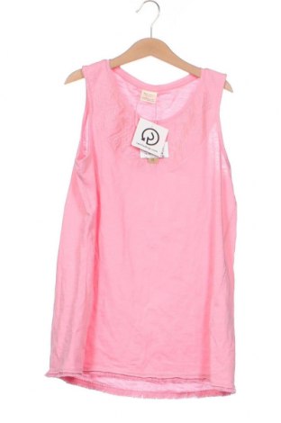Μπλουζάκι αμάνικο παιδικό Zara, Μέγεθος 13-14y/ 164-168 εκ., Χρώμα Ρόζ , Τιμή 5,56 €