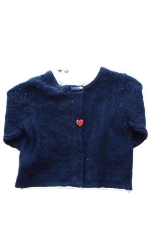 Детски пуловер Catimini, Размер 2-3m/ 56-62 см, Цвят Син, Цена 10,29 лв.