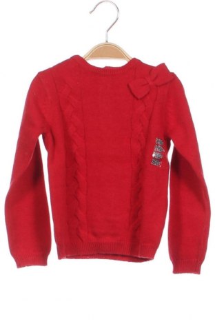 Детски пуловер Grain De Ble, Размер 18-24m/ 86-98 см, Цвят Червен, Цена 29,76 лв.