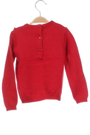 Детски пуловер Grain De Ble, Размер 18-24m/ 86-98 см, Цвят Червен, Цена 17,98 лв.