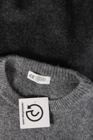 Детски пуловер H&M, Размер 12-13y/ 158-164 см, Цвят Сив, Цена 11,18 лв.