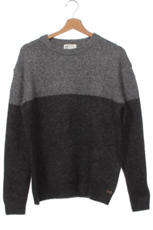 Детски пуловер H&M, Размер 12-13y/ 158-164 см, Цвят Сив, Цена 11,96 лв.