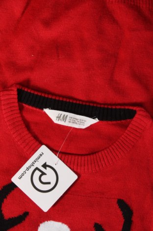 Kinderpullover H&M, Größe 12-13y/ 158-164 cm, Farbe Rot, Preis 22,27 €