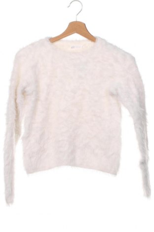Детски пуловер H&M, Размер 10-11y/ 146-152 см, Цвят Бял, Цена 8,64 лв.