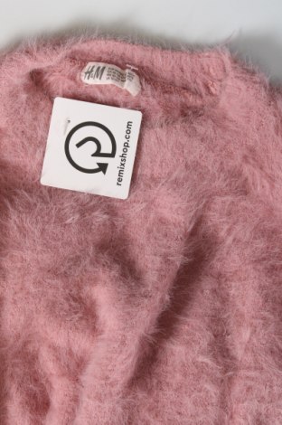 Kinderpullover H&M, Größe 10-11y/ 146-152 cm, Farbe Rosa, Preis 7,24 €