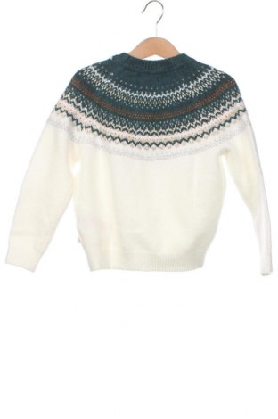 Детски пуловер Okaidi, Размер 3-4y/ 104-110 см, Цвят Бял, Цена 30,68 лв.