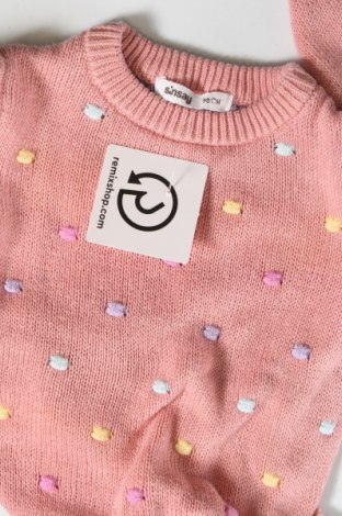 Детски пуловер Sinsay, Размер 18-24m/ 86-98 см, Цвят Розов, Цена 23,13 лв.
