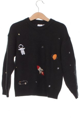 Детски пуловер Zara, Размер 4-5y/ 110-116 см, Цвят Черен, Цена 35,00 лв.