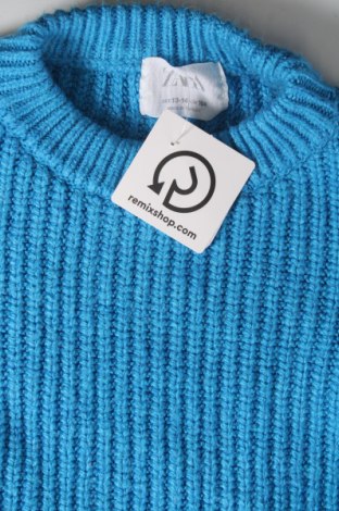 Παιδικό πουλόβερ Zara, Μέγεθος 13-14y/ 164-168 εκ., Χρώμα Μπλέ, Τιμή 12,37 €