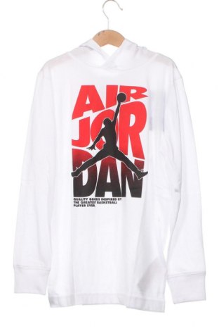 Hanorac pentru copii Air Jordan Nike, Mărime 7-8y/ 128-134 cm, Culoare Alb, Preț 220,87 Lei