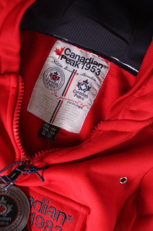 Παιδικό φούτερ Canadian Peak, Μέγεθος 9-10y/ 140-146 εκ., Χρώμα Κόκκινο, Τιμή 34,70 €